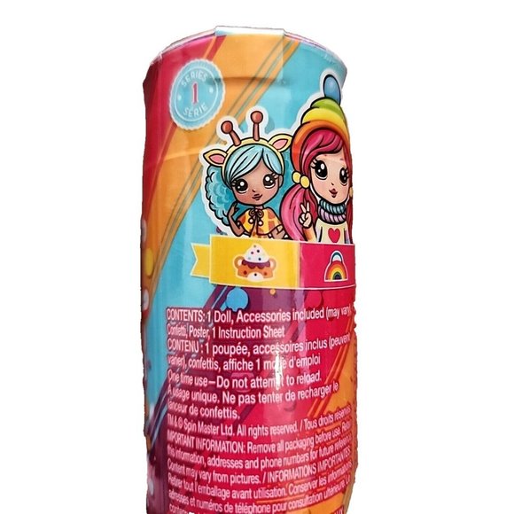 Spin Master Party Pop Teenies Doll Surprise Popper Blind Bag Toy Series 1 New - Picture 6 of 9